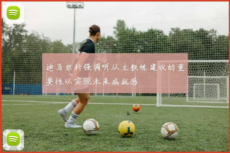 迪马尔科强调听从主教练建议的重要性以实现未来成就感